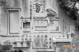 SCHWEIZ LANGENTHAL STADT Winter in der Badi- Drohnenfotos vom verschneiten Schwimmbad im Winter 2024 in der Stadt Langenthal.